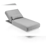 Kettler Sonnenliege 213 x 90 x 33 cm Silber