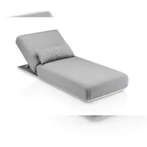 Kettler Sonnenliege 213 x 90 x 33 cm Silber