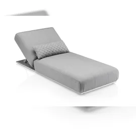 Kettler Sonnenliege 213 x 90 x 33 cm Silber