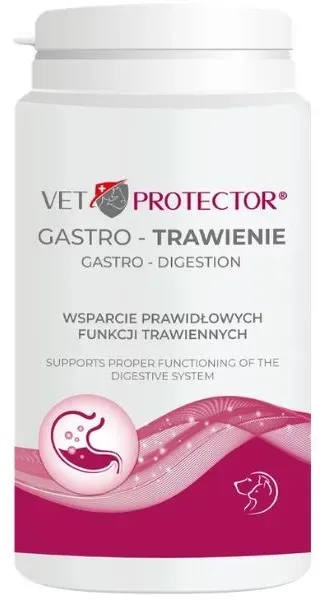 VET PROTECTOR® GASTRO – VERDAUUNG – Unterstützung der Verdauung bei Hunden und Katzen 150 g