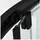 SANOTECHNIK Austin Komplettdusche mit Schiebetür 90 x 215 cm schwarz Sicherheitsglas