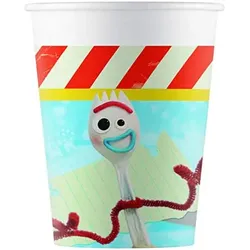 Procos - Toy Story 4 - Pappbecher (200ml, 8 Stück)