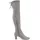LASCANA Overknees Damen Hellgrau 41