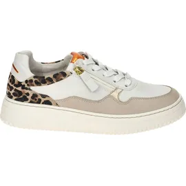 Gabor Sneaker Low Beige/Weiß Damen K-Weite 38