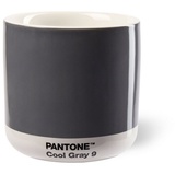 Pantone Latte Macchiato Porzellan-Thermobecher - cool gray 9 - 220 ml - 8,7x8,7x9 cm