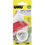 UHU Film Invisible 19mm/7.5m, Klebestreifen-Abroller 45990