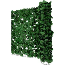 MCW Sichtschutzhecke 300 x 150 cm dunkel Polyester