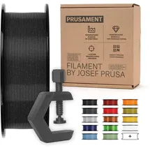 prusament PETG Prusa Galaxy Black Filament, 1,75 mm, 1 kg Spule, Durchmessertoleranz +/- 0,02 mm