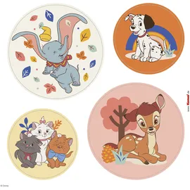 KOMAR Fenstersticker Better Together Bubbles 30 x 30 cm 2 Bogen