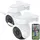 7links WLAN-Pan-Tilt-Outdoorkamera 4K Farb-Nachtsicht