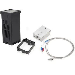 Hilitand 0 °C ~ 400 °C Alarm REX-C100 Digital Intelligente Thermostat LED PID Temperaturregler Kits AC110V-240V