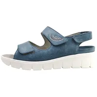 Waldläufer Sandalette Sandalette blau EUR 38,5 UK 5,5