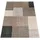 Paco Home Designer Teppich Modern Kariert Kurzflor Teppich Design Meliert In Braun Creme, Grösse:160x230 cm,