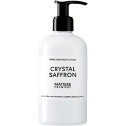 MATIERE PREMIERE Hand and Body Lotion Crystal Saffron 300 ml
