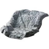 HEISSNER Bachlaufschale Wasserfallstufe, felsgrau, 80 x 58 x 31 cm grau
