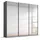 Rauch Schwebetürenschrank Oracle 203 x 210 x 62 cm Grau