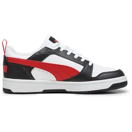 Puma Rebound V6 Low Puma White/For All Time Red/Puma Black 45