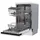 Amica EGSPV 587 916 Einbau-Geschirrspüler (vollintegrierbar, 448 mm breit)