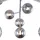 Maytoni Dallas 3 60 cm rund Chrom, Glas, Metall