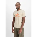 Alpha Industries Basic T-Shirt beige 3XL
