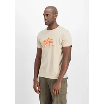 Alpha Industries Basic T-Shirt beige 3XL