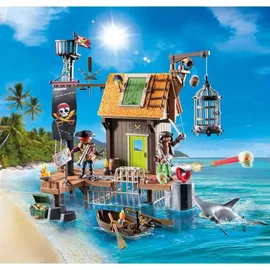 Playmobil Pirates Piratenhafen mit Seeräuber-Gefängnis