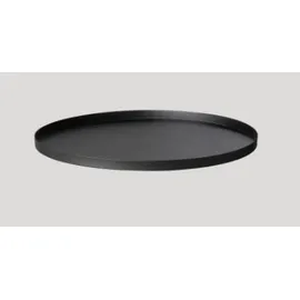 BLOMUS Tablett Peasy Ø 38 cm Edelstahl Schwarz L (Large)