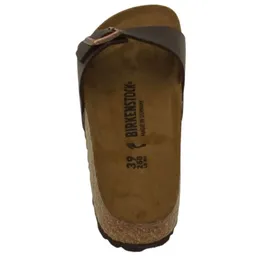 Birkenstock Madrid Birko-Flor schmal dunkelbraun 37