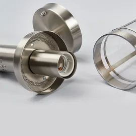 LINDBY Djori aus Edelstahl mit Bewegungsmelder Spritzwassergeschützt Modern in Alu - edelstahl, klar