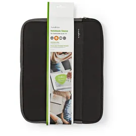 Nedis Notebook-Hülle 13-14" Neopren Schwarz/Anthrazit