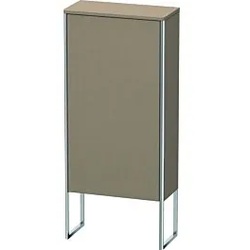 Duravit XSquare Halbhochschrank XS1304L7575 50x88x23,6cm, Tür links, stehend, Leinen