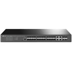 TP-LINK JetStream TL-SG3428XF 28-Ports 20xGigabit SFP + 4xSFP+ 4xRJ-45 Ports L2+ Managed Switch (TL-SG3428XF)