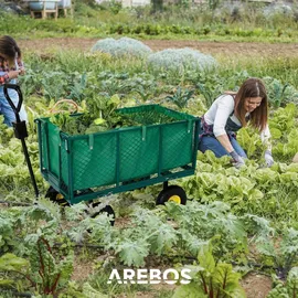 Arebos Bollerwagen faltbar grün