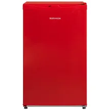 Telefunken CF-33-101-2 Kühlschrank (89 l, 821 mm hoch, Rot)