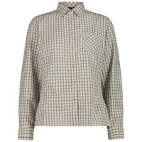 CMP Damen Bluse WOMAN SHIRT 34S5696-30ZT 34 - Vaniglia-Terra