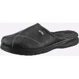 Pantoffel, Herren, Gr. 47, schwarz, Lederimitat, Schuhe