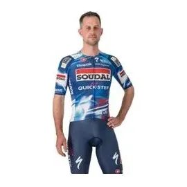 Castelli soudal Quick-Step 2025 kurzarmtrikot - L