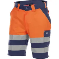 DASSY DASSY® Venna Warnschutz-Shorts dunkelblau/neonorange, gr. 56