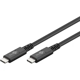 goobay USB-C 1 m Schwarz