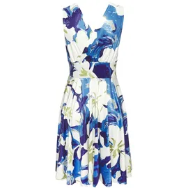 vivance by lascana Jerseykleid Minikleid blau/grün/creme 40