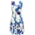 vivance by lascana Jerseykleid Minikleid blau/grün/creme 40