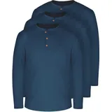 Normani Langarmshirt blau 3XL