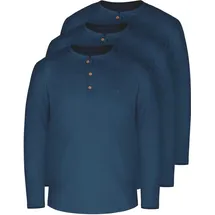 Normani Langarmshirt blau 3XL