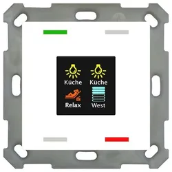 MDT Taster KNX Smart 55 4fach mit Farbdisplay