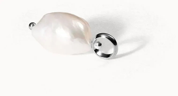 PURELEI Organic Pearl Charm