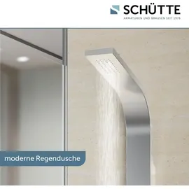 Schütte Duschpaneel SANSIBAR Edelstahl-Optik