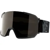 Salomon S/view 3 Skibrille black tie dye - schwarz