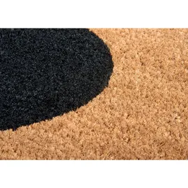 HANSE HOME Mix Mats 75 x 45 cm Braun/Schwarz