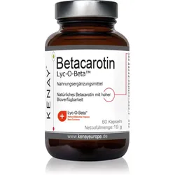 Kenay Betacarotin Lyc-O-Beta Kapseln für eine gesunde und schöne Hautbräune 60 KAP