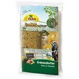 JR Farm Peanut Bar Erdnussbutter 2er-Pack 700g Wildvogelfutter zum Nachfüllen Nüsse & Holunder